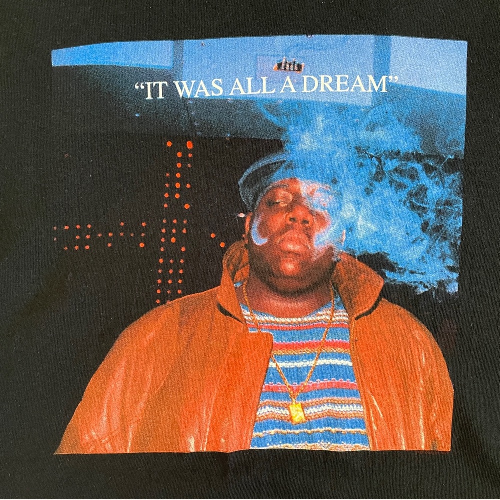 Black Topman Notorious BIG Graphic T-shirt